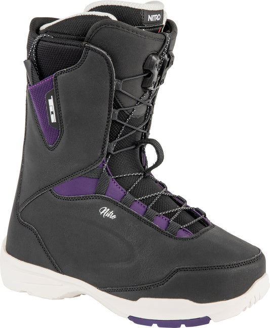 Nitro SCALA TLS W BOOT Snowboard Boots BLACK-PURPLE (CO)