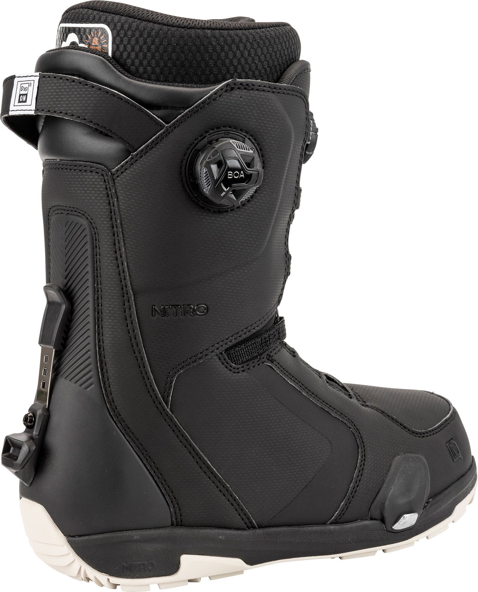 Nitro DARKSEID STEP ON BOA B Snowboard Boots BLACK