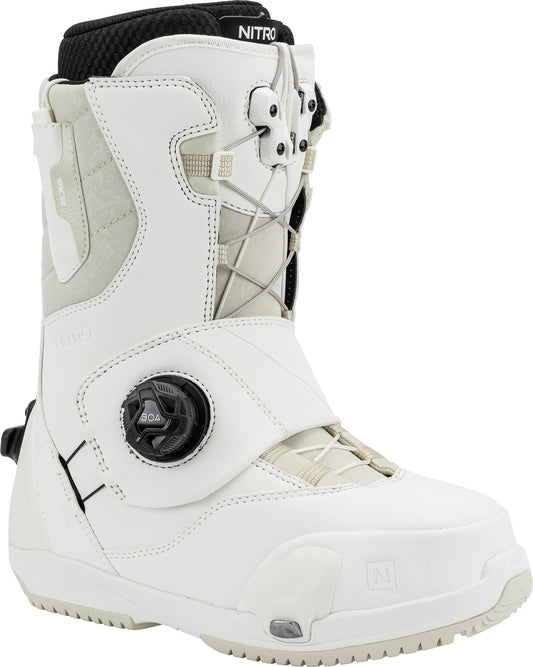 Nitro CAVE STEP ON TLS BOOT´ Snowboard Boots WHITE