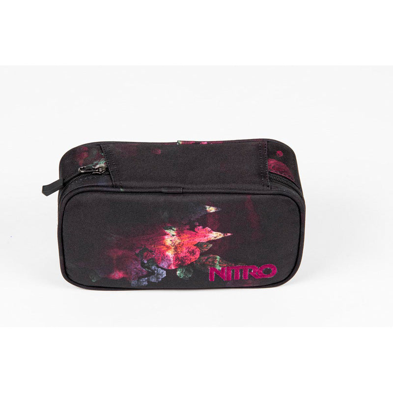 Nitro Pencil Case XL Federmäppchen für Schule Black Rose