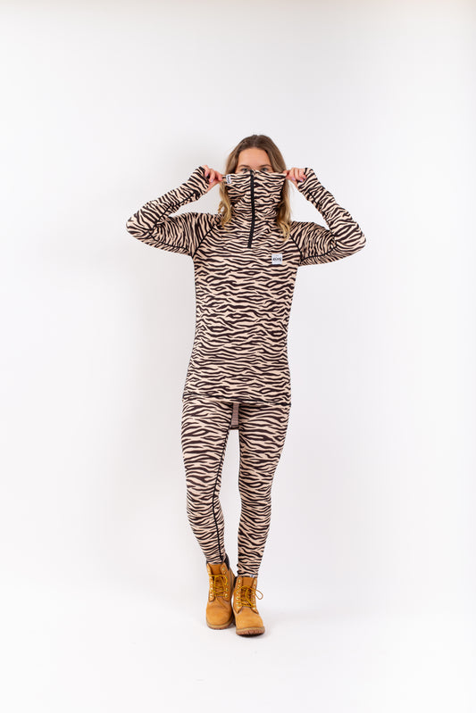 Eivy Icecold Zip Top Snowboard Zebra