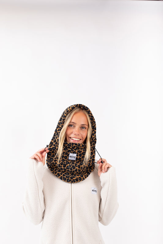 Eivy Mandy Fleece Balaclava Snowboard Leopard