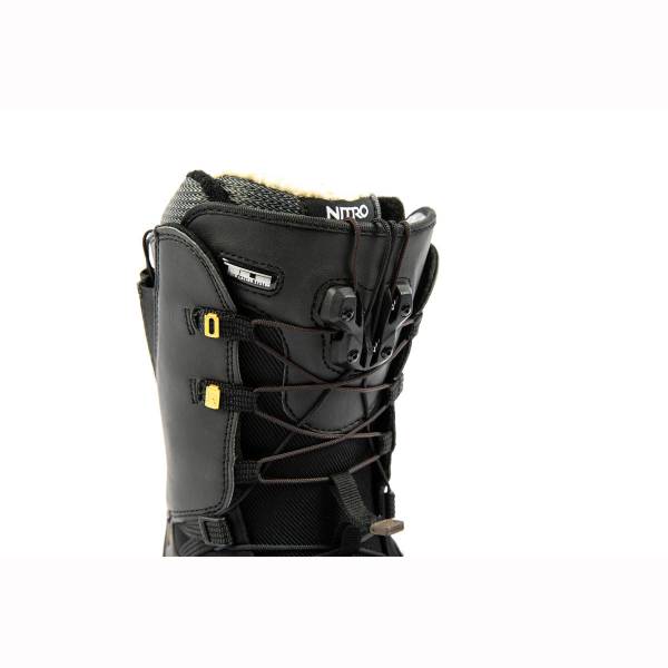 Nitro Faint TLS 22 Damen Snowboard Boots Black-Gold