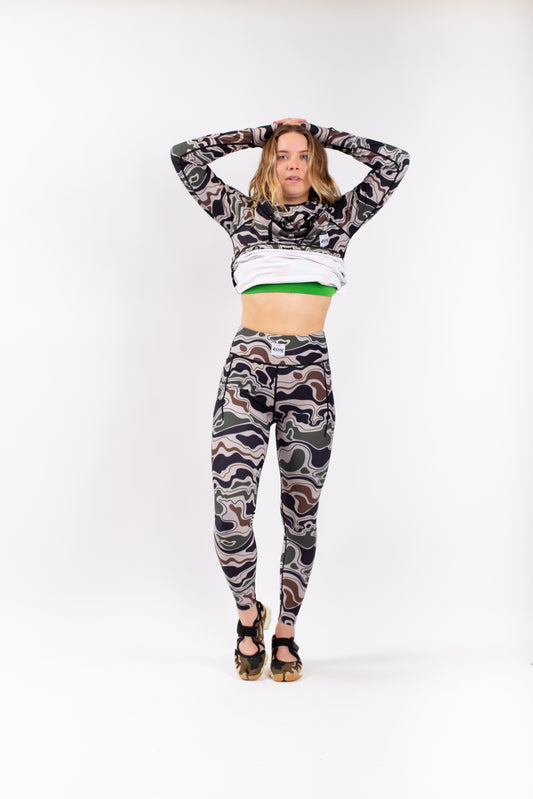 Eivy Pocket Tights Snowboard Curve Camo