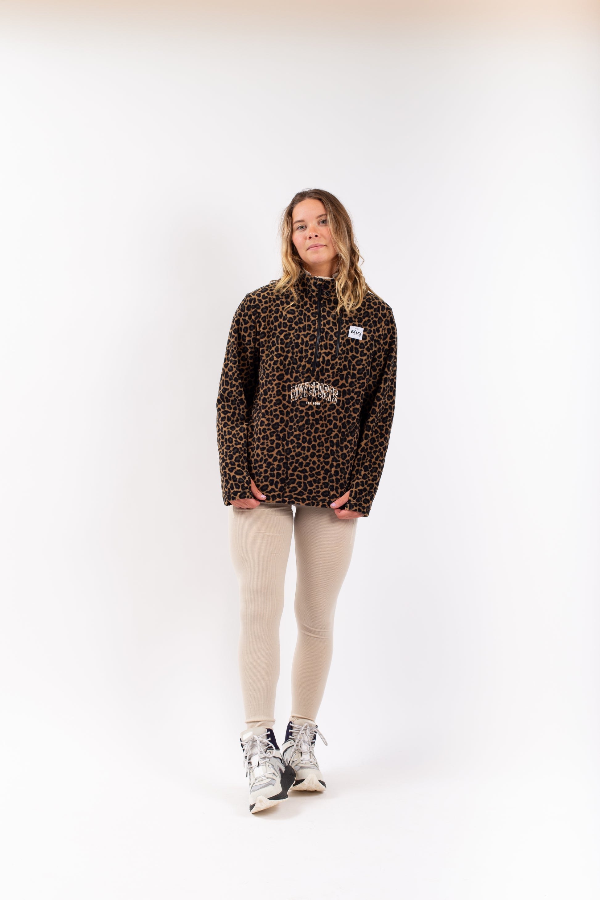 Eivy Techlight Halfzip Fleece Snowboard Leopard