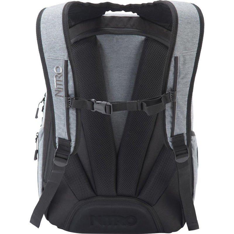 Nitro Chase 35L Rucksack  mit 17 Zoll Laptopfach Black Noise