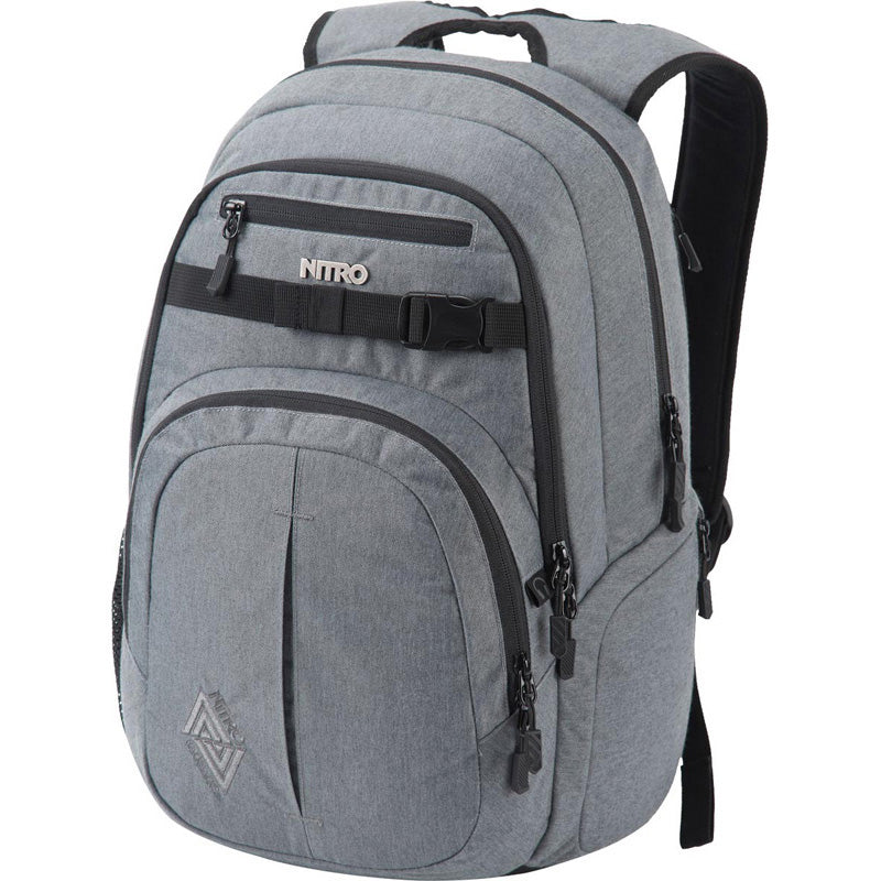 Nitro Chase 35L Rucksack  mit 17 Zoll Laptopfach Black Noise